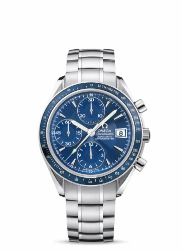 Omega Speedmaster Date 40 Stainless Steel / Blue / Bracelet 3212.80.00 (32128000)